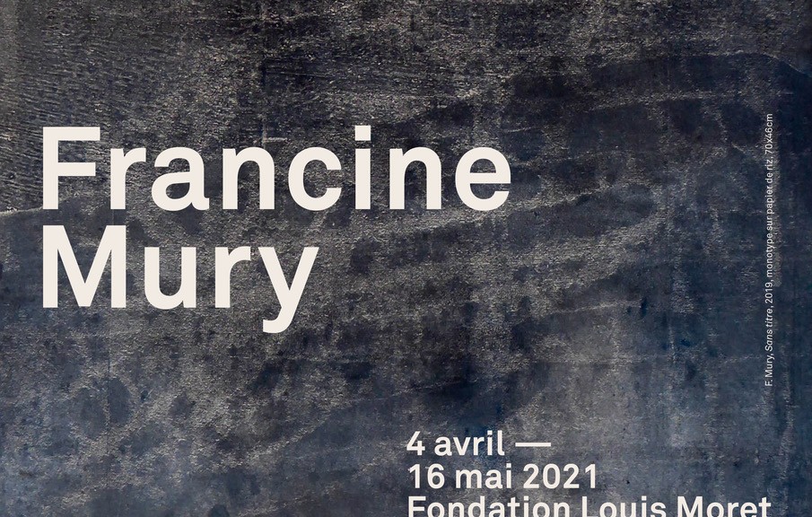 Francine Mury, "Sans titre", 2019, monotype sur papier de riz, 70x46cm